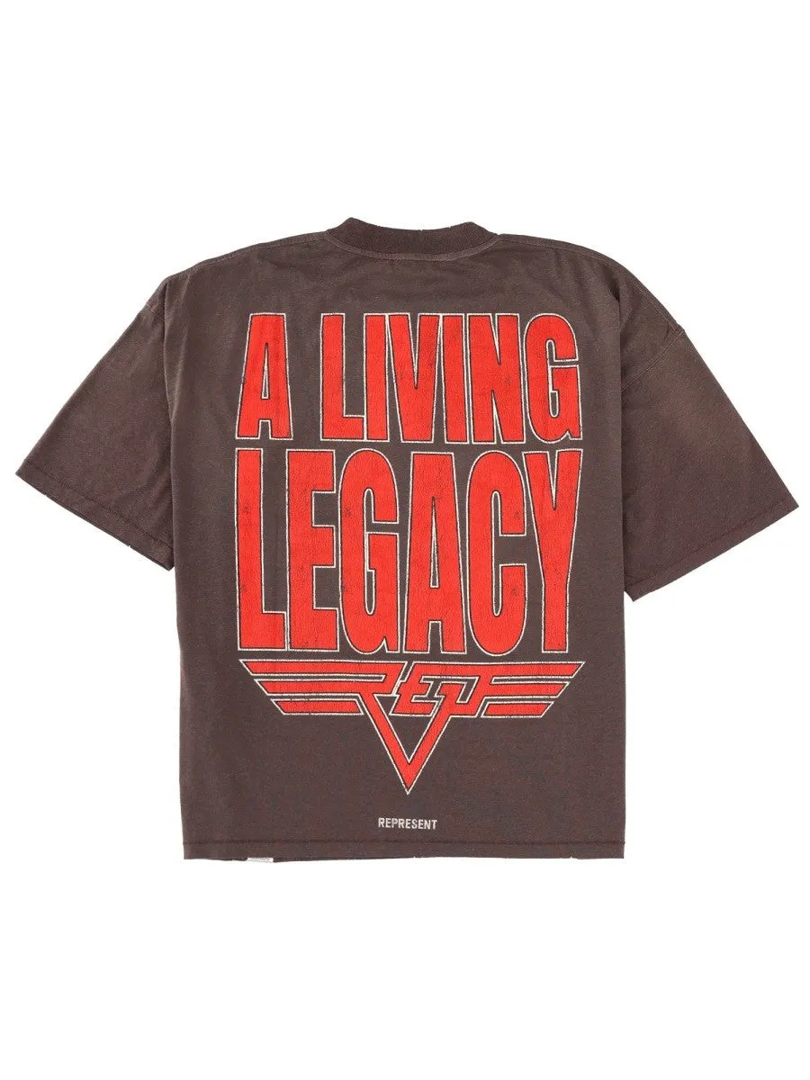 Represent "LIVING LEGACY" T-SHIRT sold by Siebentaschen product image thumbnail 2