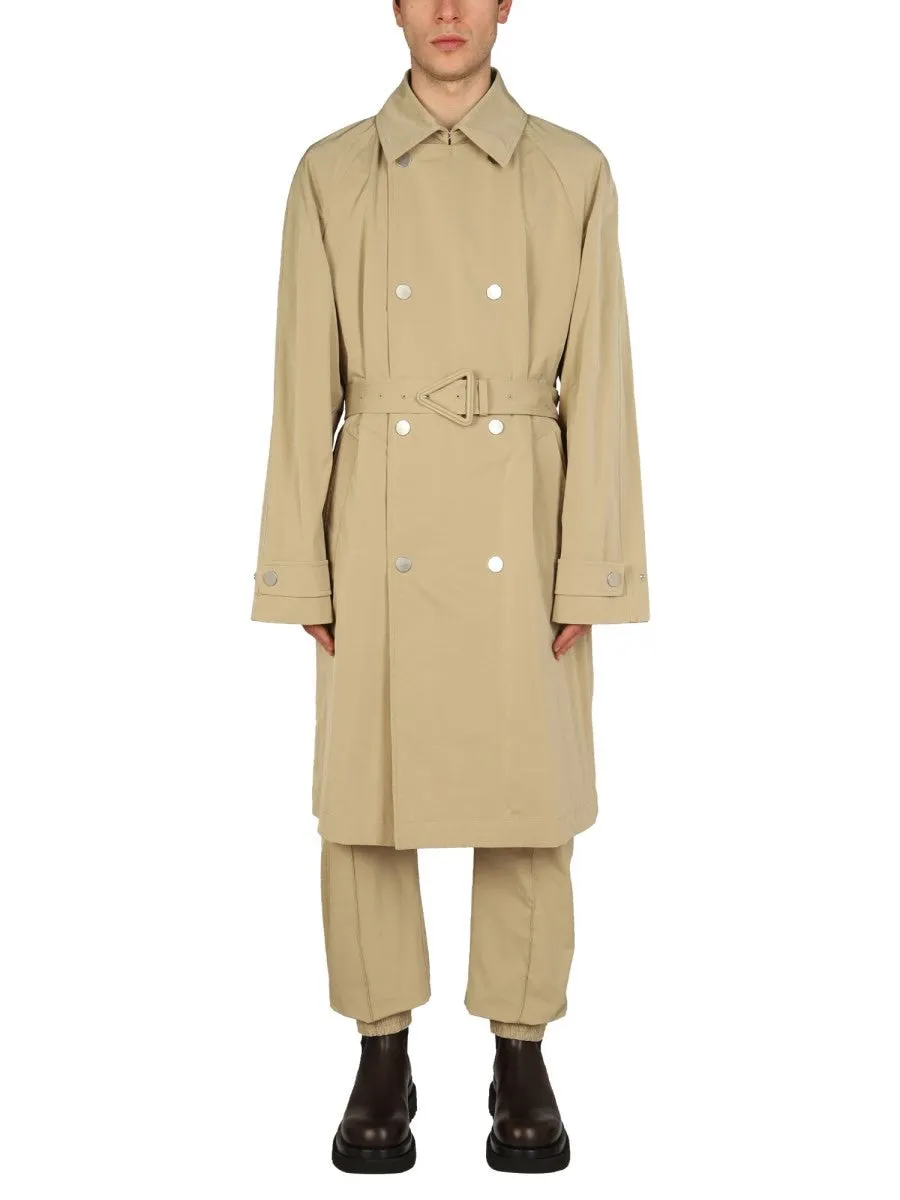 Bottega Veneta NYLON TRENCH COAT sold by Siebentaschen