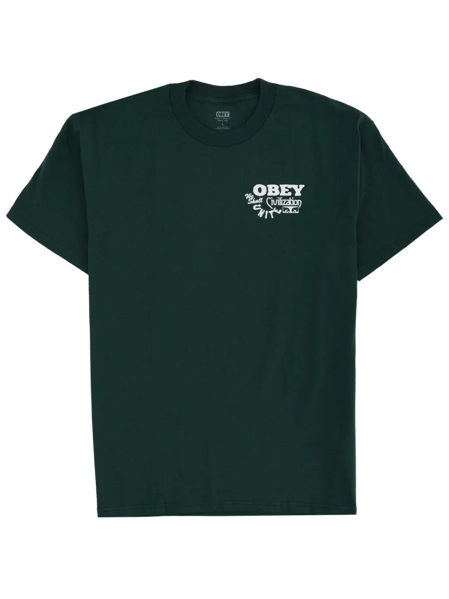 OBEY "CIVILIZATION" T-SHIRT sold by Siebentaschen