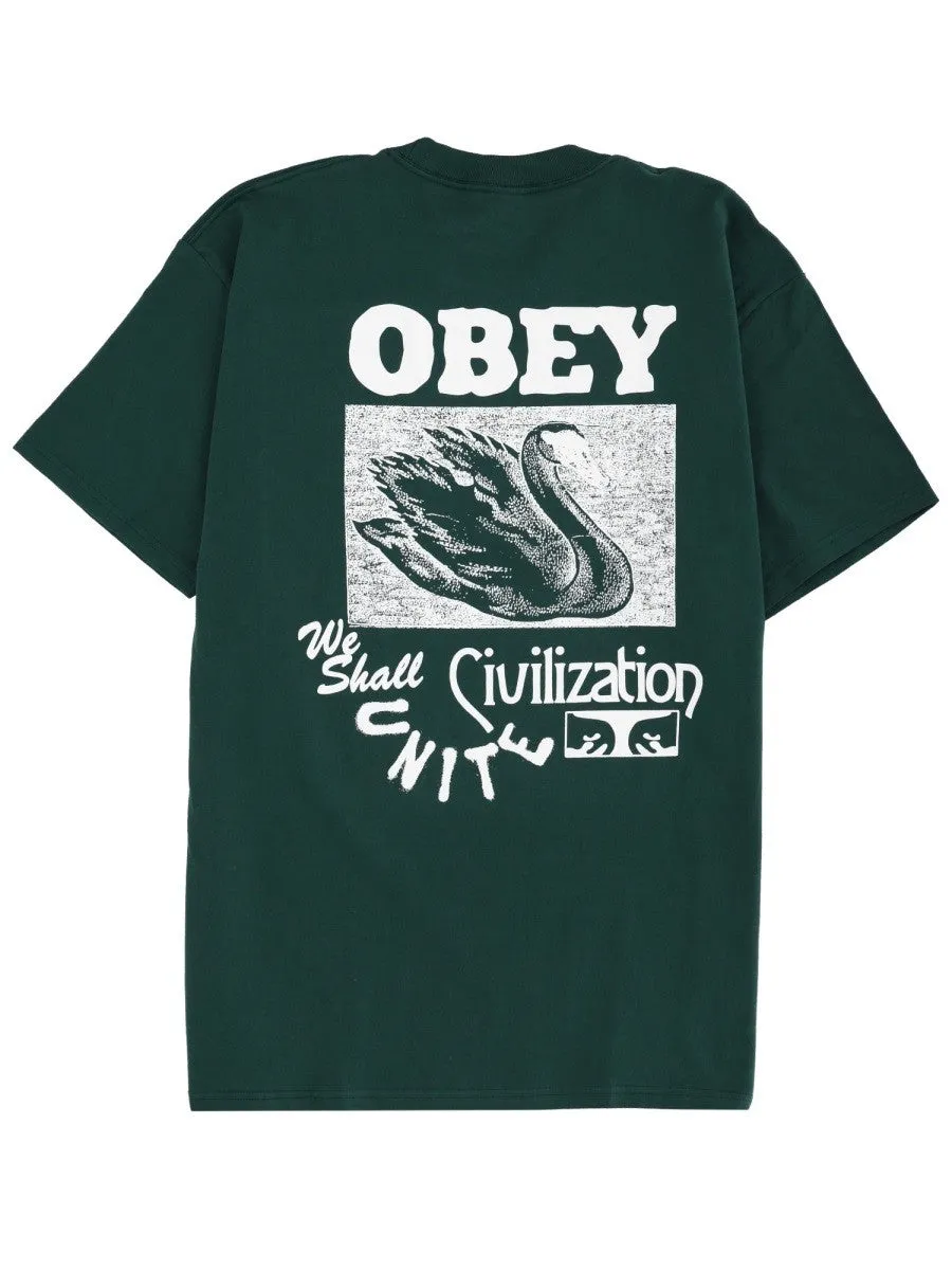 OBEY "CIVILIZATION" T-SHIRT sold by Siebentaschen product image thumbnail 2
