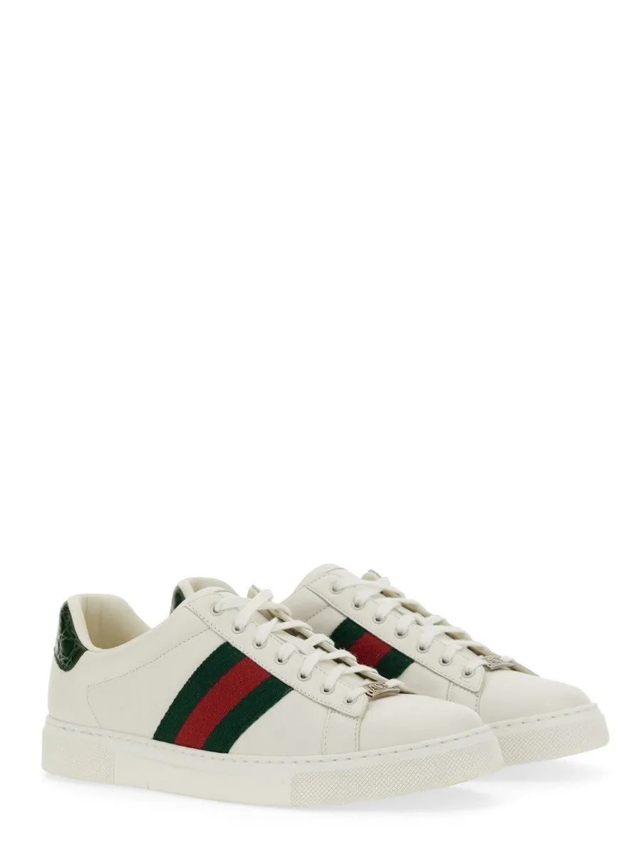 Gucci "ACE" SNEAKER WITH WEB DETAIL sold by Siebentaschen product image thumbnail 2