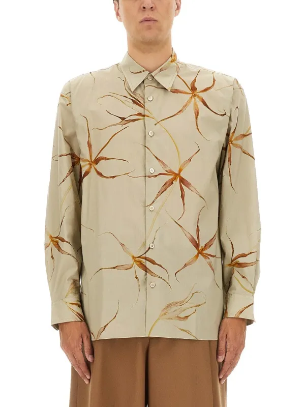 Dries Van Noten "TULIP" PRINT SHIRT sold by Siebentaschen