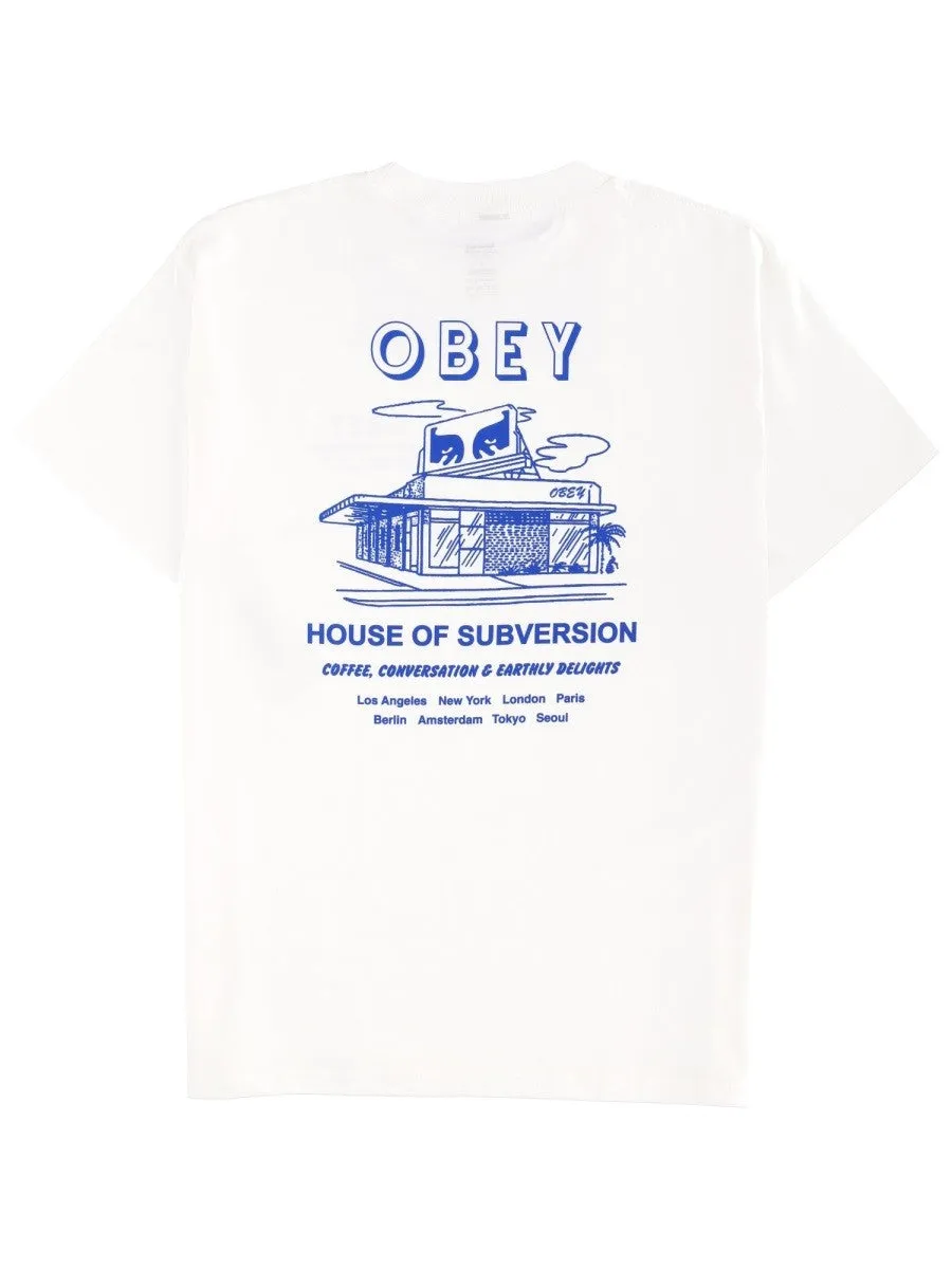 OBEY "HOUSE OF SUBVERSION" T-SHIRT sold by Siebentaschen product image thumbnail 2
