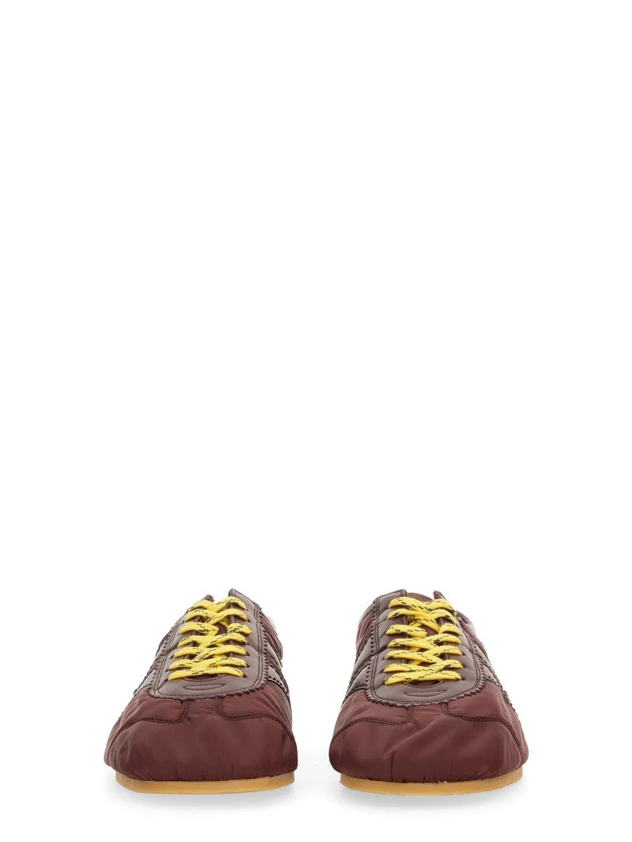 Dries Van Noten NYLON AND NAPPA LEATHER SNEAKER sold by Siebentaschen product image thumbnail 4