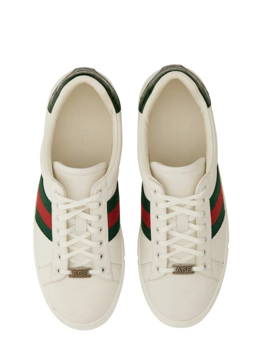 Gucci "ACE" SNEAKER WITH WEB DETAIL sold by Siebentaschen product image thumbnail 5