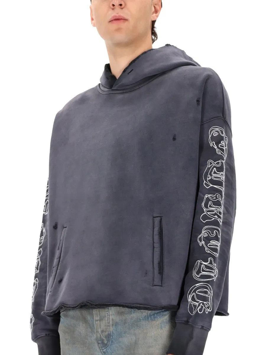 PURPLE BRAND HOODIE sold by Siebentaschen product image thumbnail 4