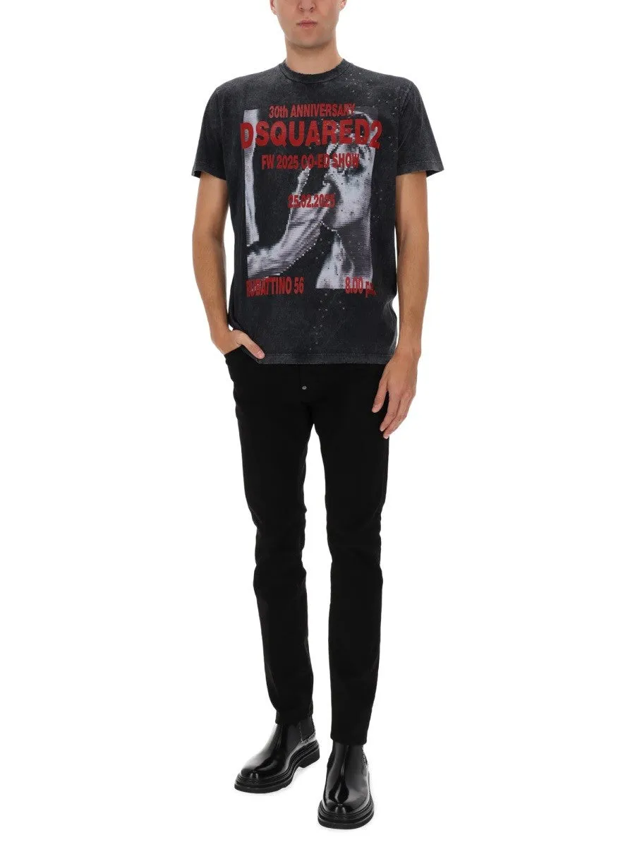 Dsquared T-SHIRT WITH PRINT sold by Siebentaschen product image thumbnail 3