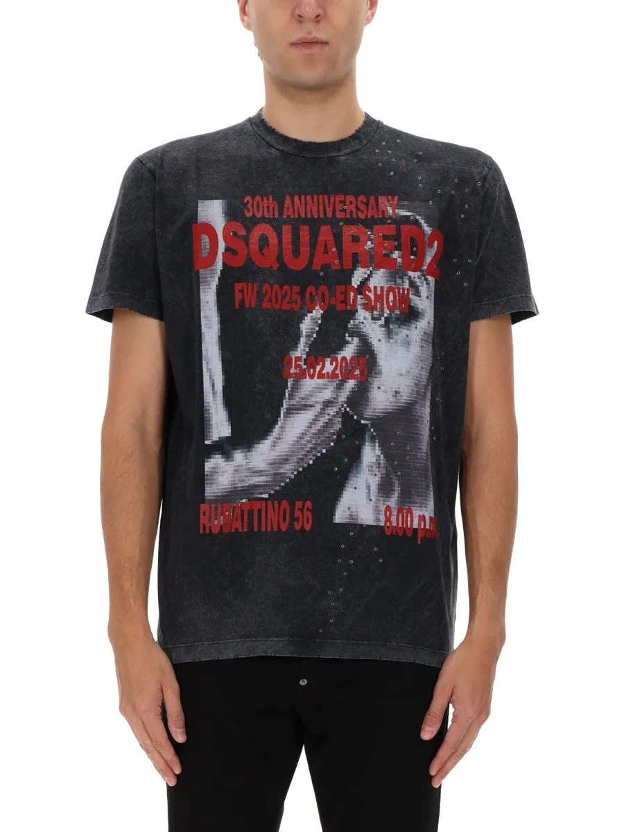 Dsquared T-SHIRT WITH PRINT sold by Siebentaschen