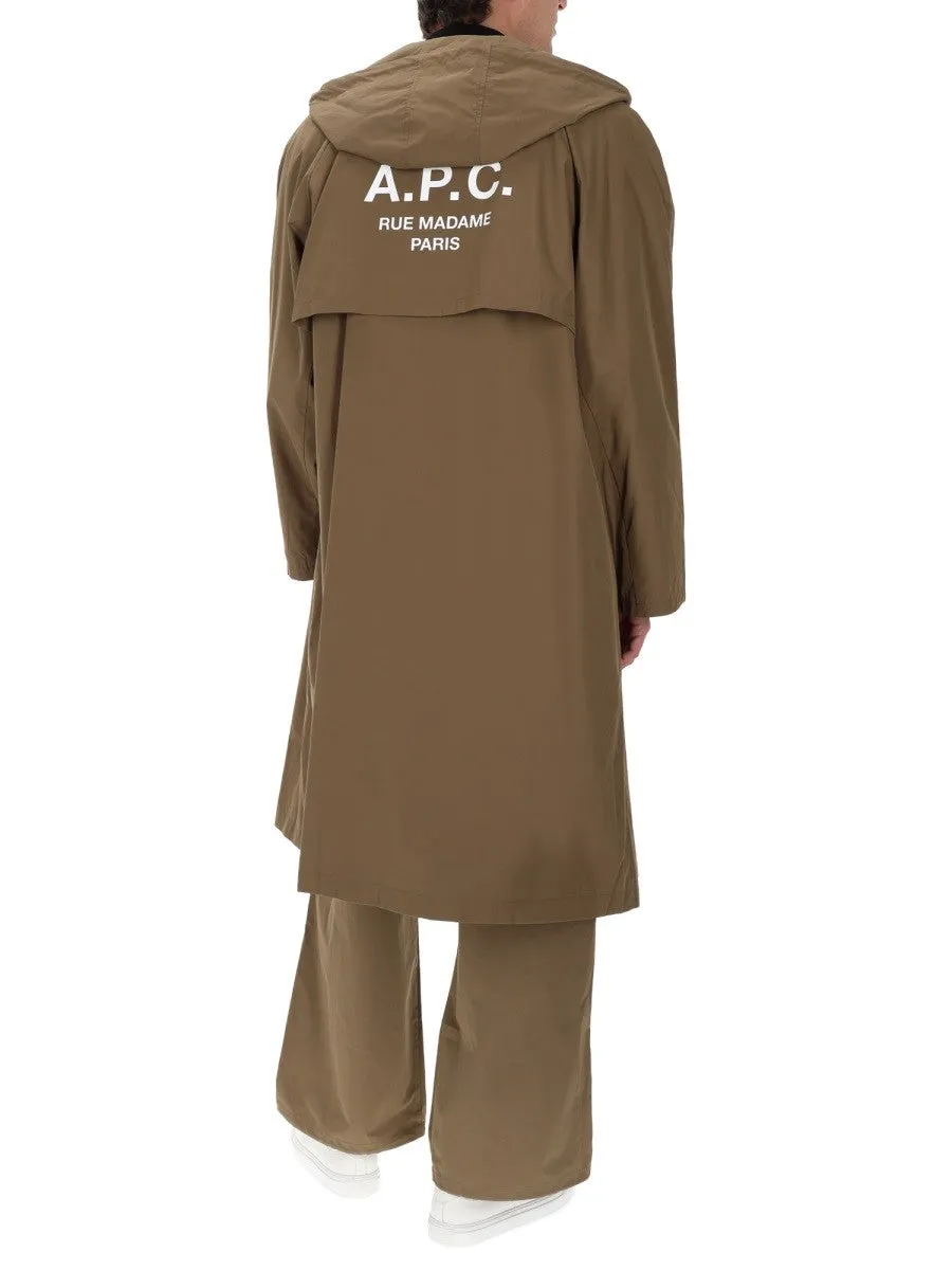 A.P.C. HOODED TRENCH COAT sold by Siebentaschen product image thumbnail 2