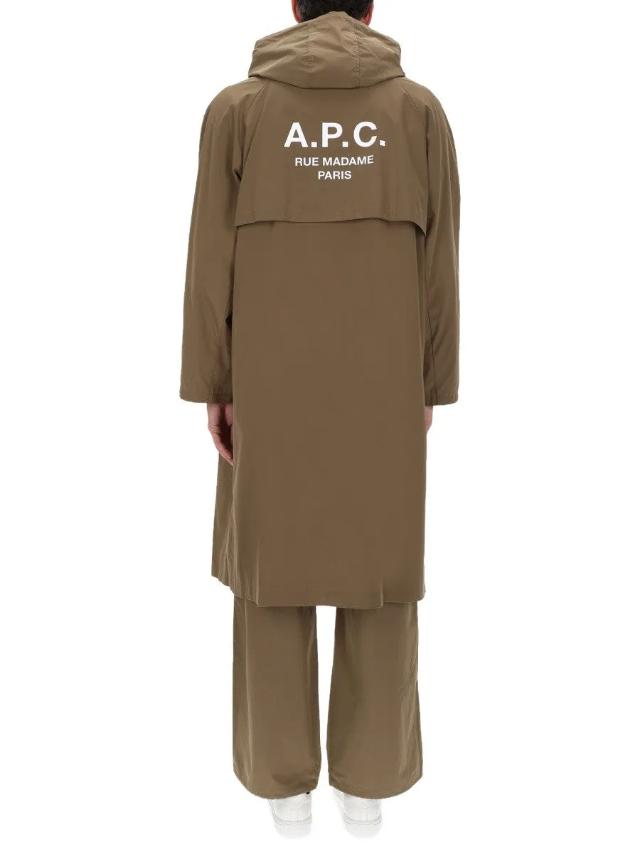 A.P.C. HOODED TRENCH COAT sold by Siebentaschen product image thumbnail 3