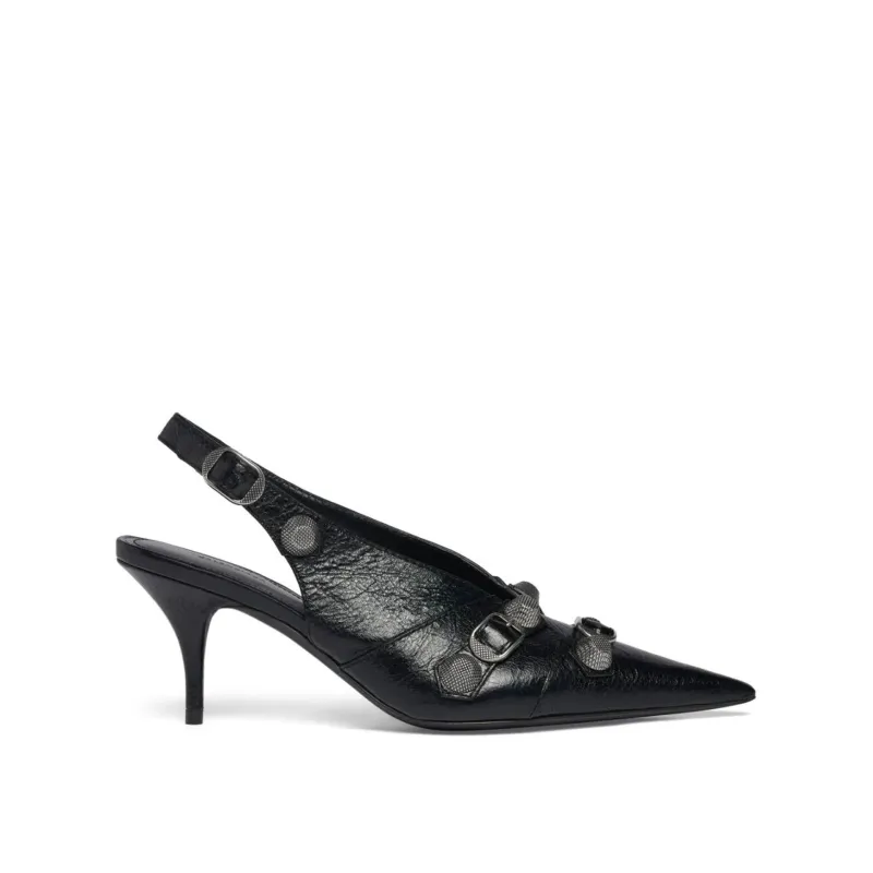 Balenciaga Cagole Slingback Pumps sold by Siebentaschen