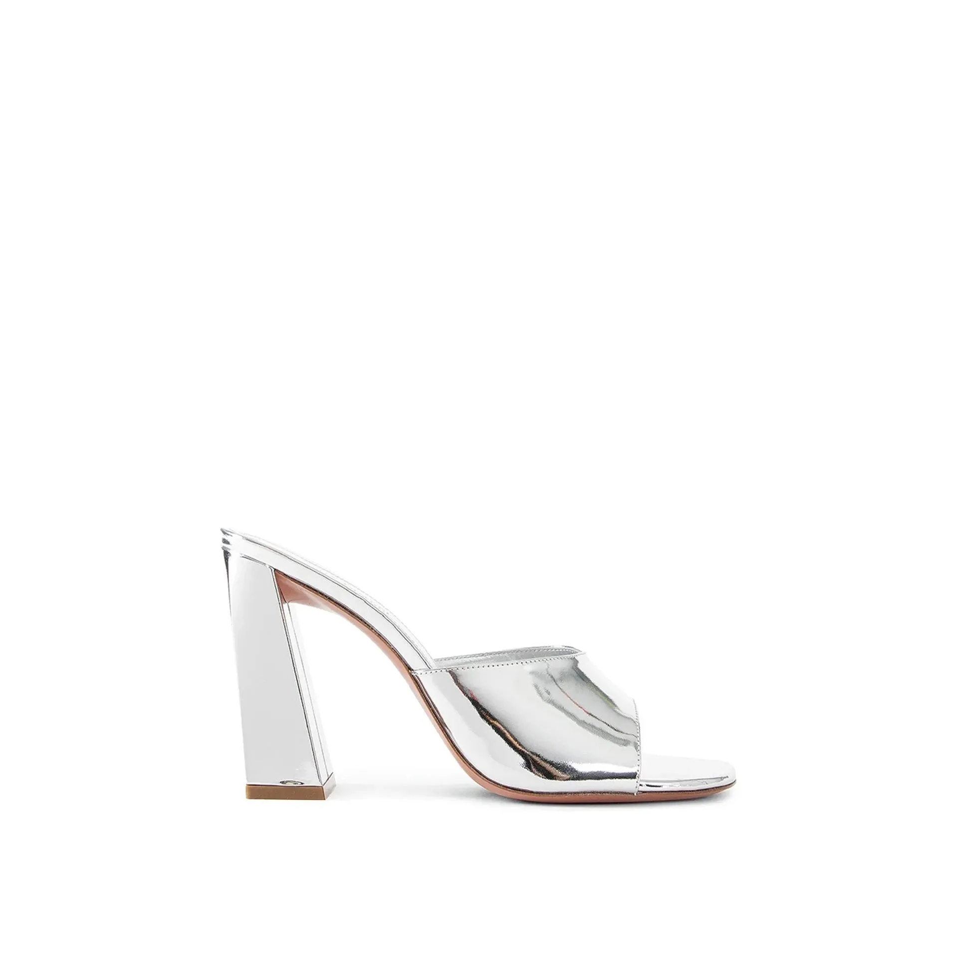 Amina Muaddi Brigitte 95 Mirror Mules sold by Siebentaschen