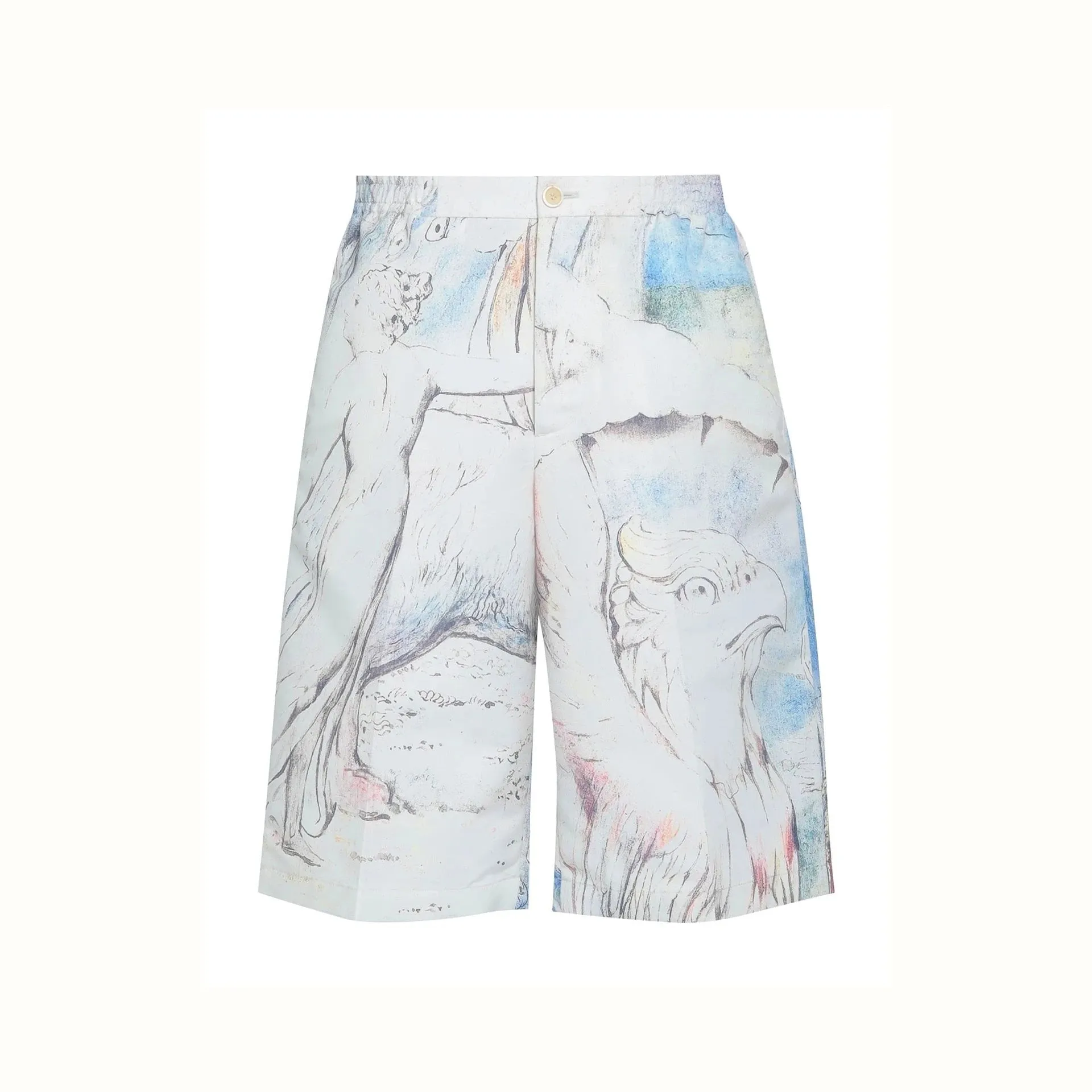 Alexander McQueen William Blake Dante Shorts sold by Siebentaschen