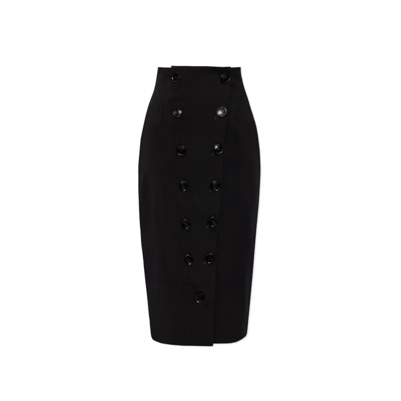 Alaia Wool Pencil Skirt sold by Siebentaschen