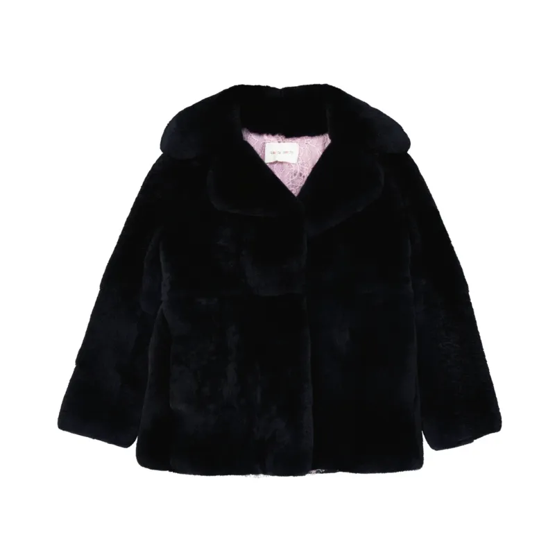 Alberta Ferretti Friday Rabbit Fur Jacket sold by Siebentaschen