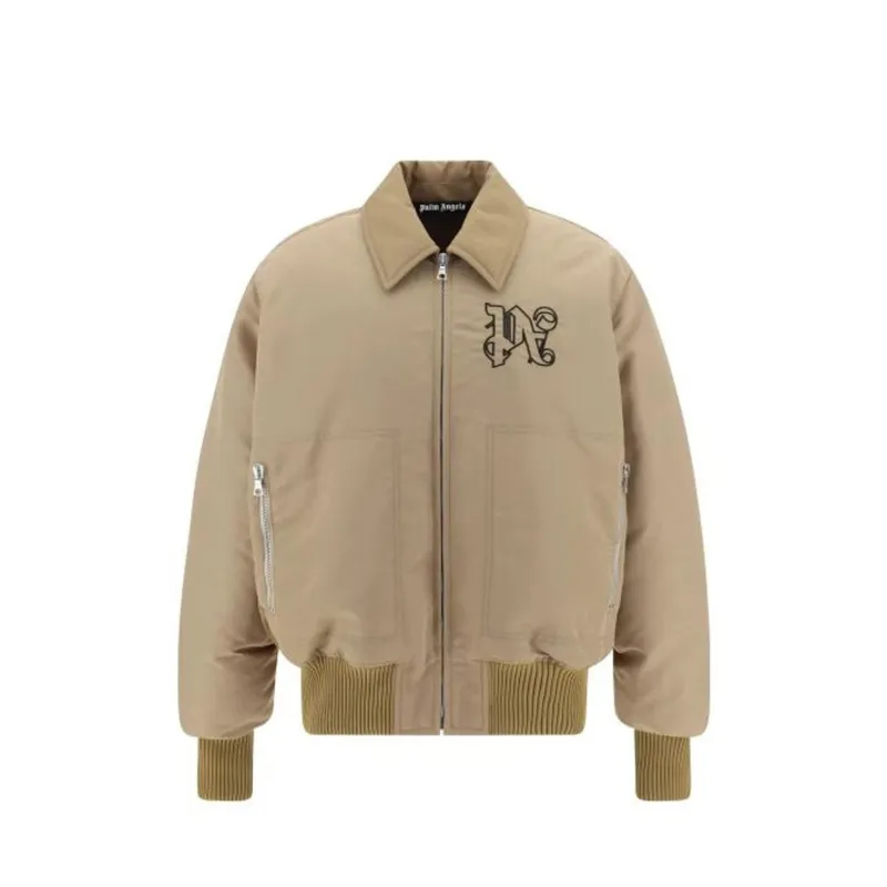 Palm Angels Padded Bomber Jacket sold by Siebentaschen