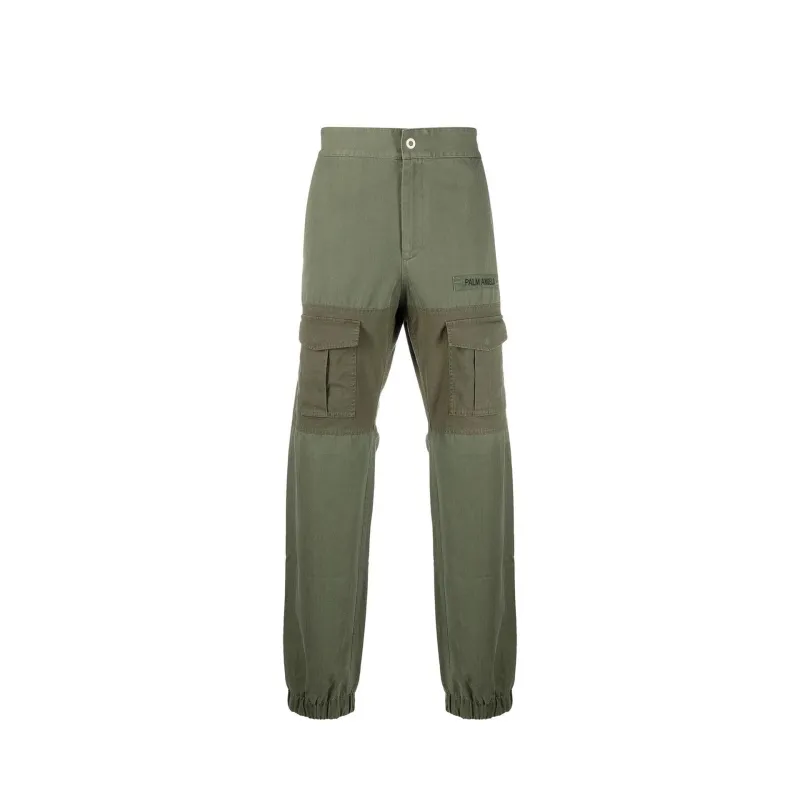 Palm Angels Cotton Trousers sold by Siebentaschen