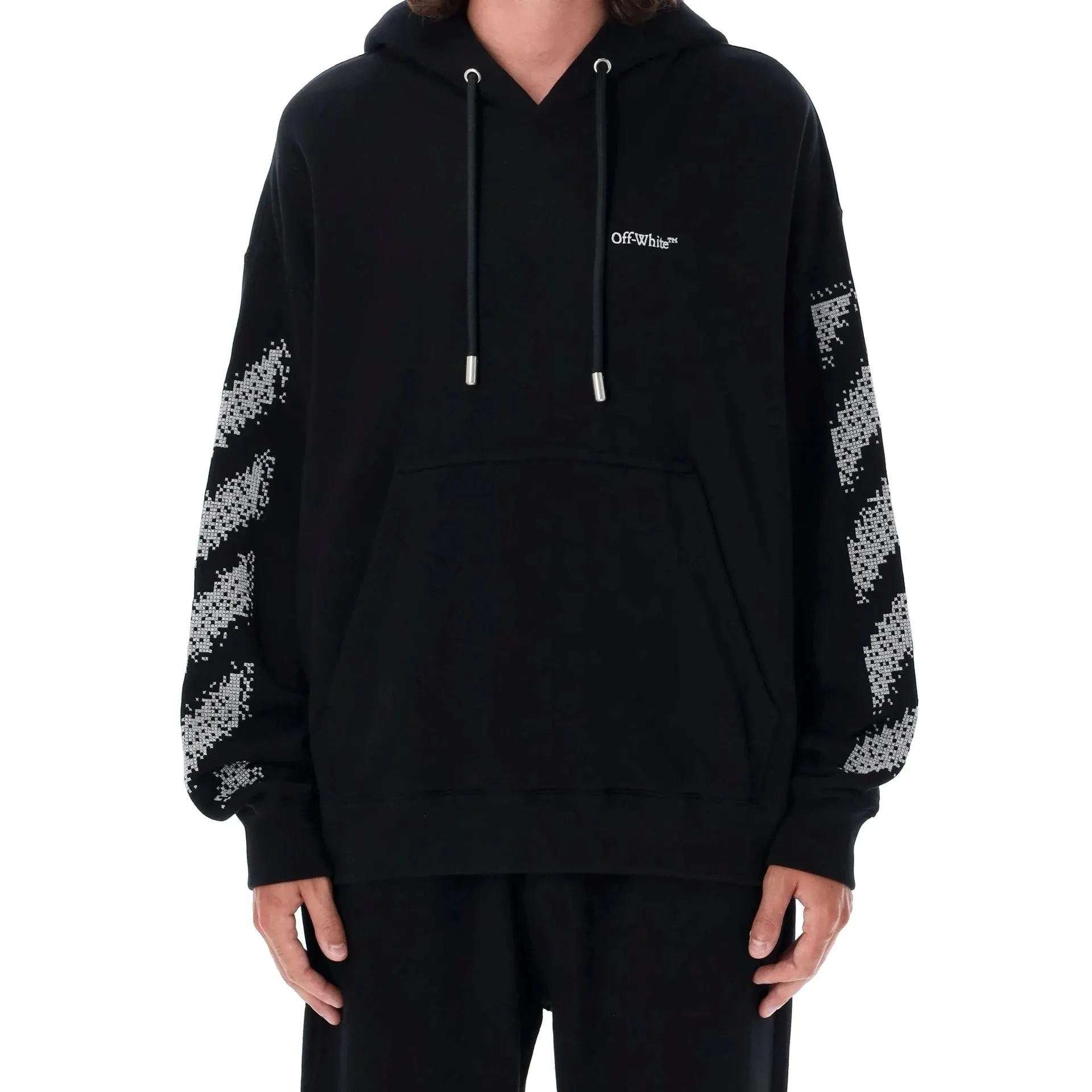 Off-White Pixel Diag Skate Hooded Sweatshirt sold by Siebentaschen product image thumbnail 2