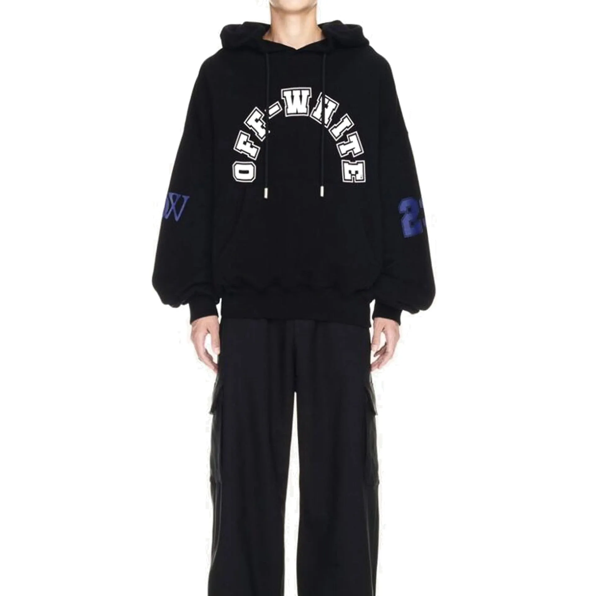 Off-White Hooded Sweatshirt sold by Siebentaschen product image thumbnail 2