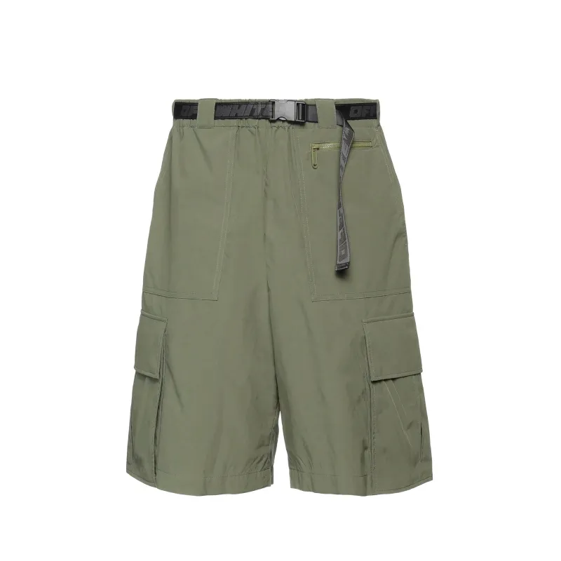 Off-White Bermuda Shorts sold by Siebentaschen