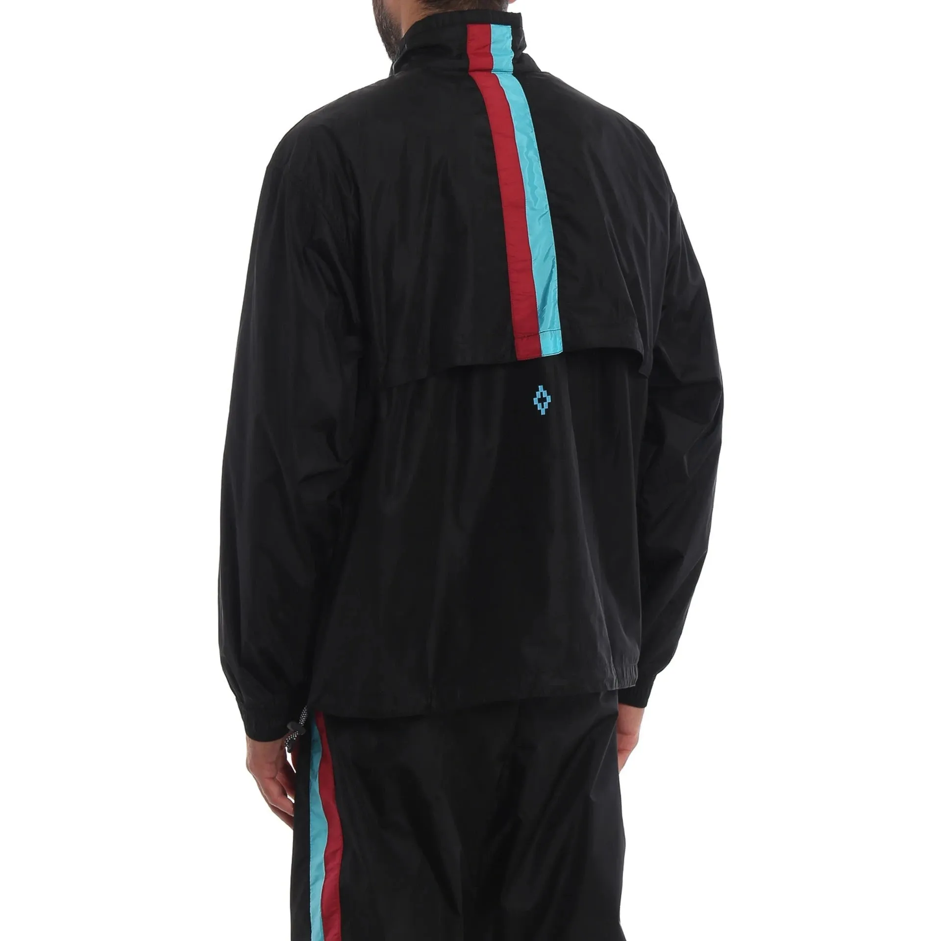 Marcelo Burlon Logo Windbreaker Jacket sold by Siebentaschen product image thumbnail 3