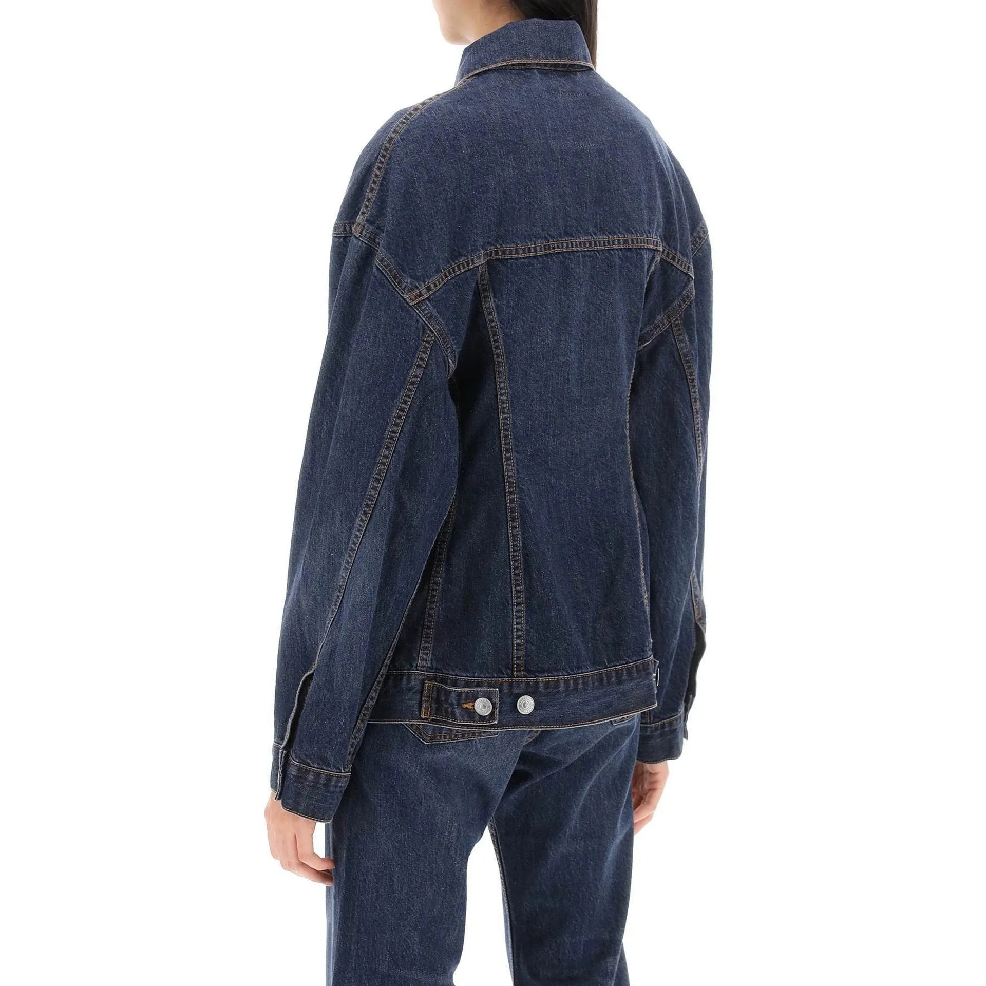 Balenciaga 'Hourglass' Denim Jacket sold by Siebentaschen product image thumbnail 3