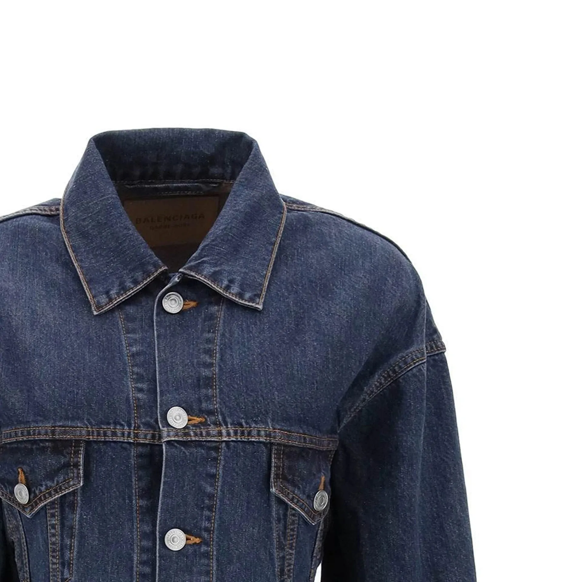 Balenciaga 'Hourglass' Denim Jacket sold by Siebentaschen product image thumbnail 4