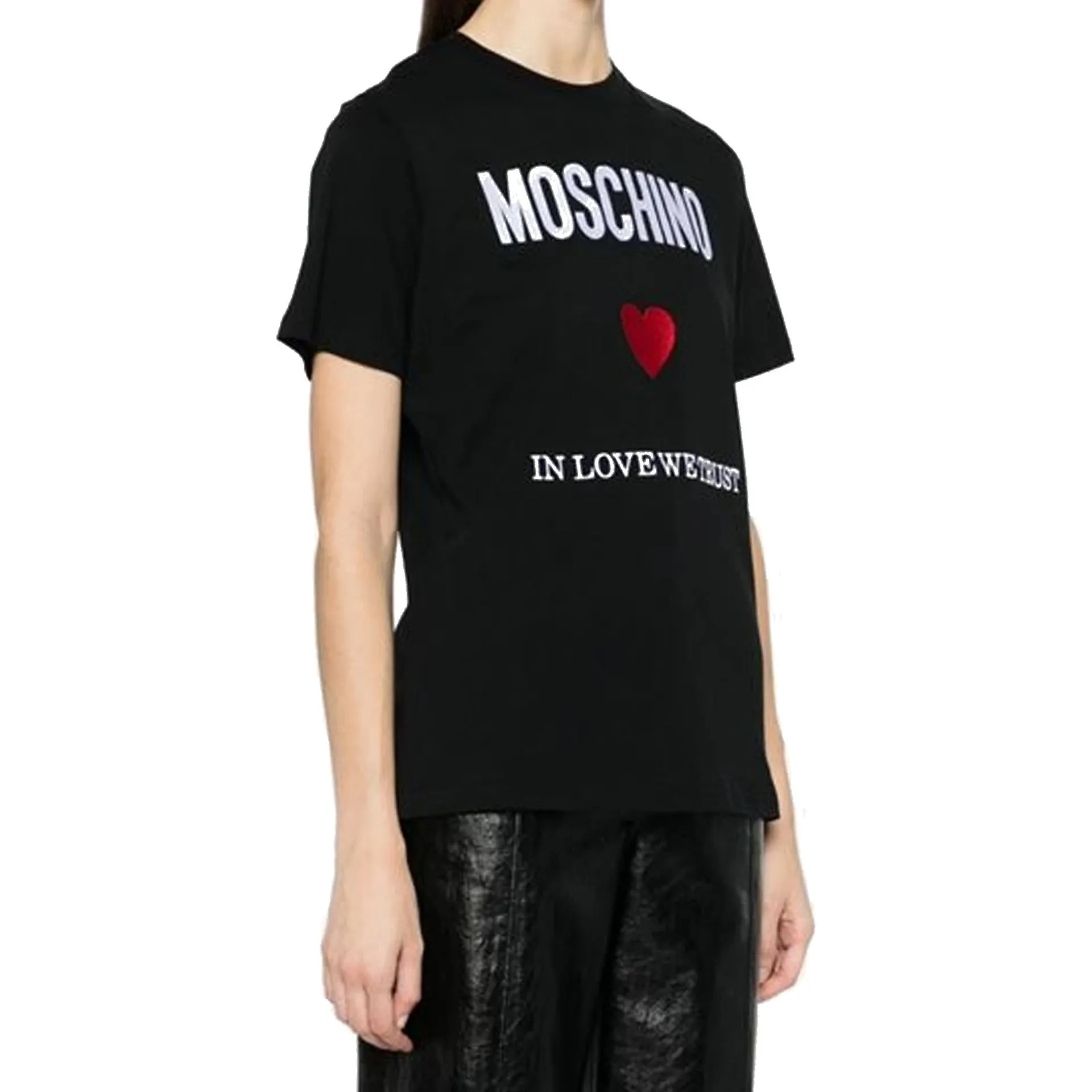 Moschino Couture In Love We Trust T-Shirt sold by Siebentaschen product image thumbnail 2