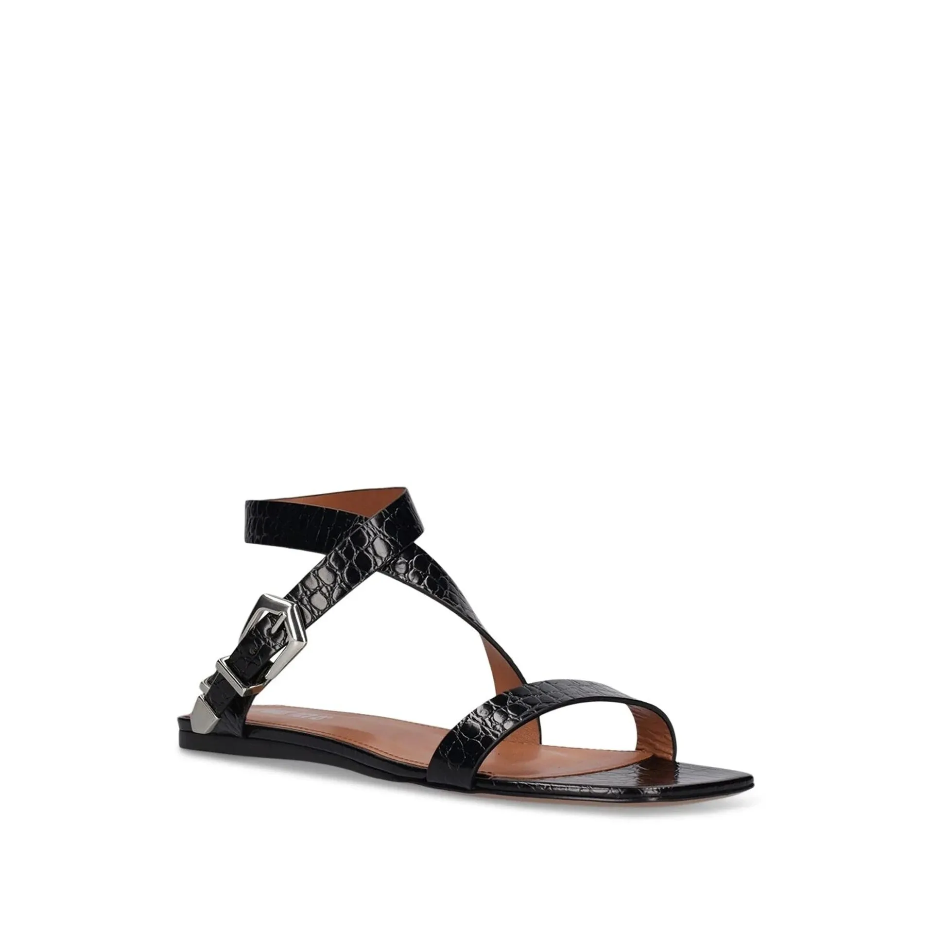 Paris Texas Lauren Croco Flat Sandals sold by Siebentaschen product image thumbnail 2