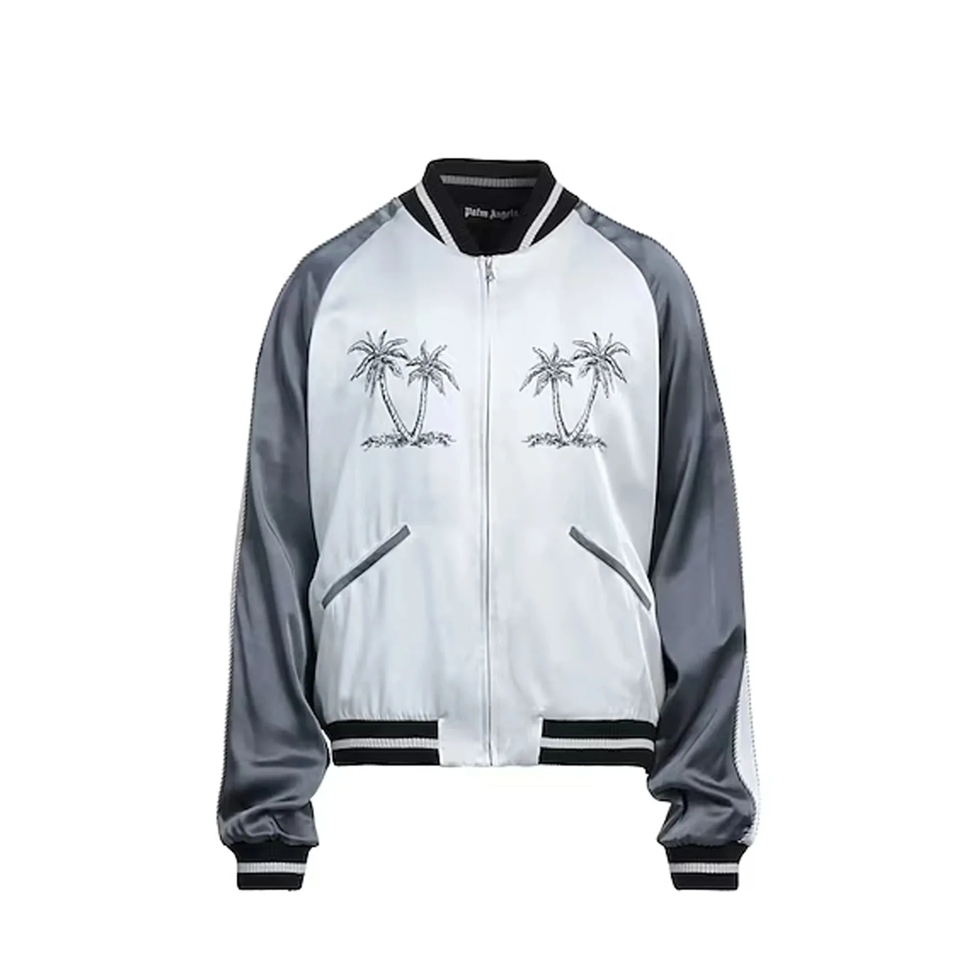 Palm Angels Palms Souvenir Bomber Jacket sold by Siebentaschen