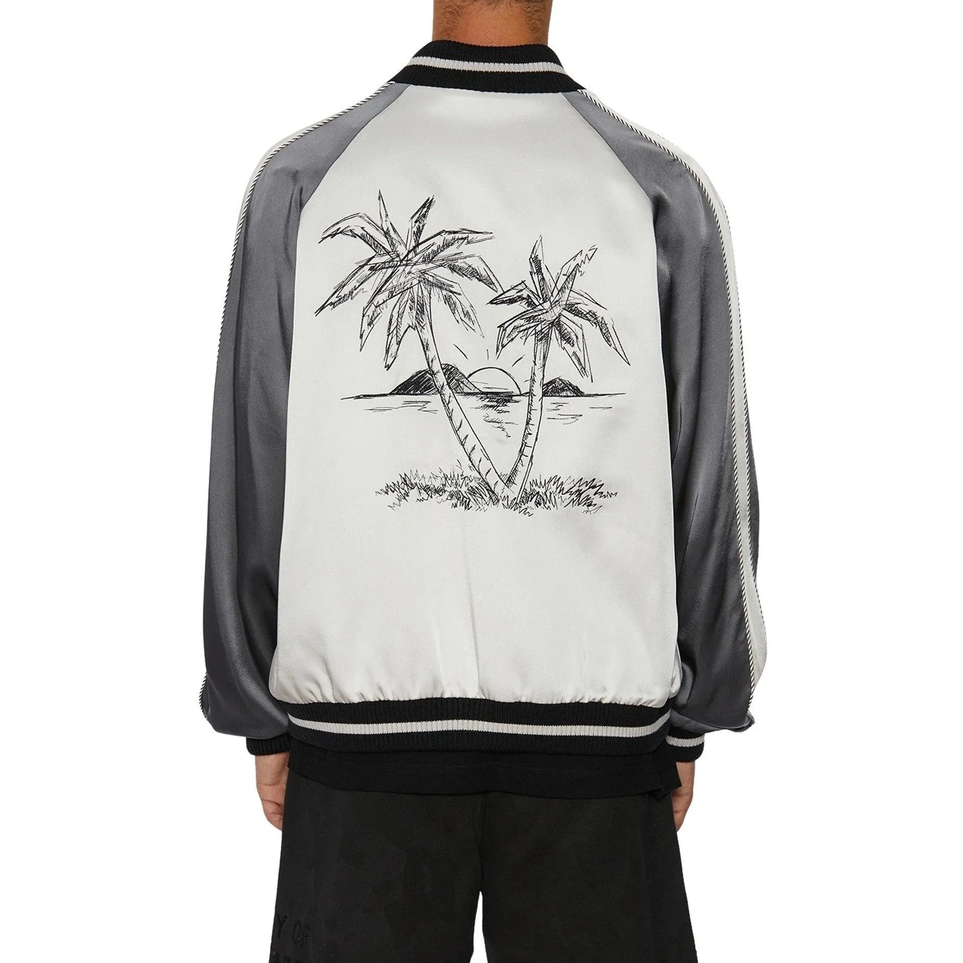 Palm Angels Palms Souvenir Bomber Jacket sold by Siebentaschen product image thumbnail 3