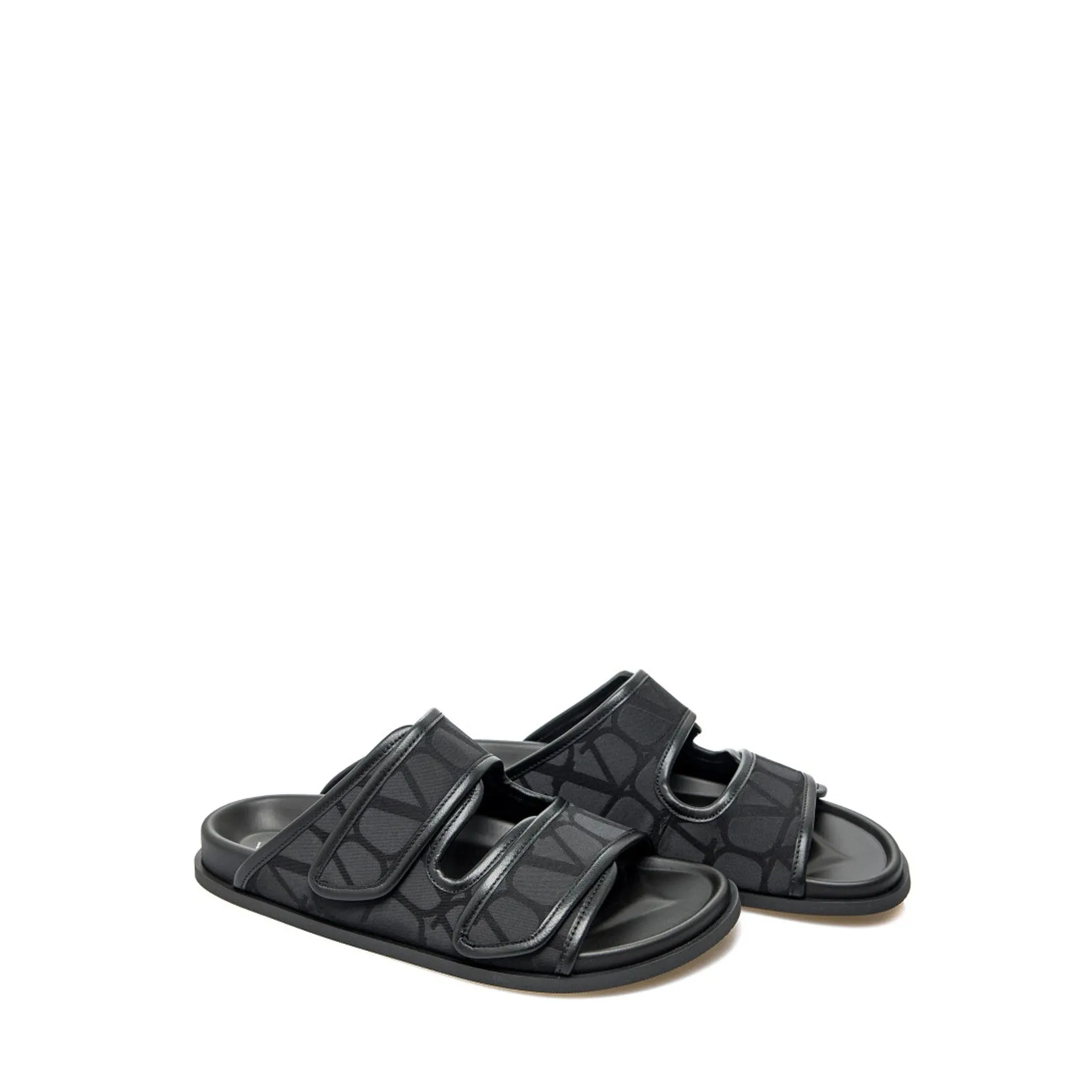 Valentino Garavani Toile Iconographe Flat Sandals sold by Siebentaschen product image thumbnail 2