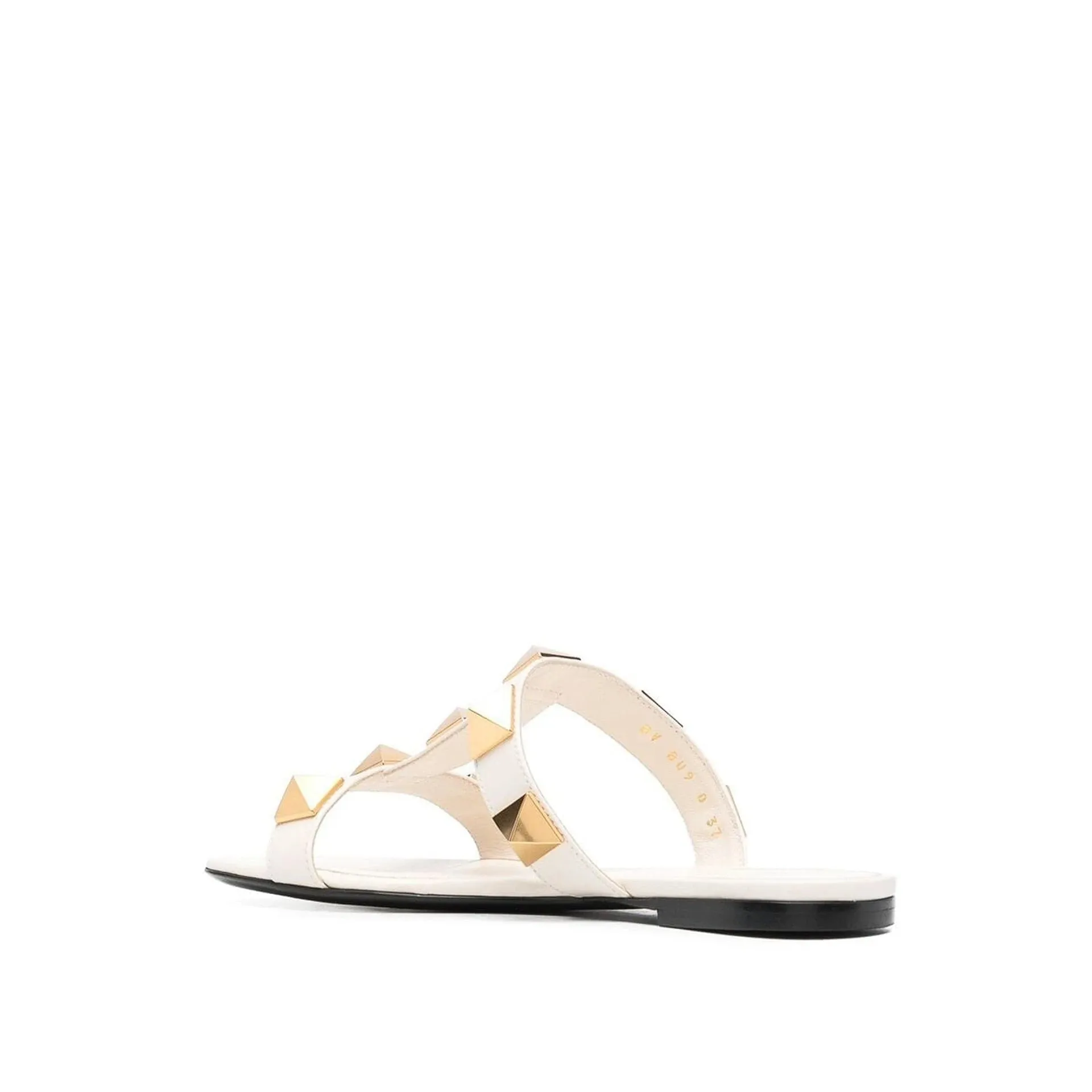 Valentino Garavani Roman Stud Leather Flat Sandals sold by Siebentaschen product image thumbnail 3