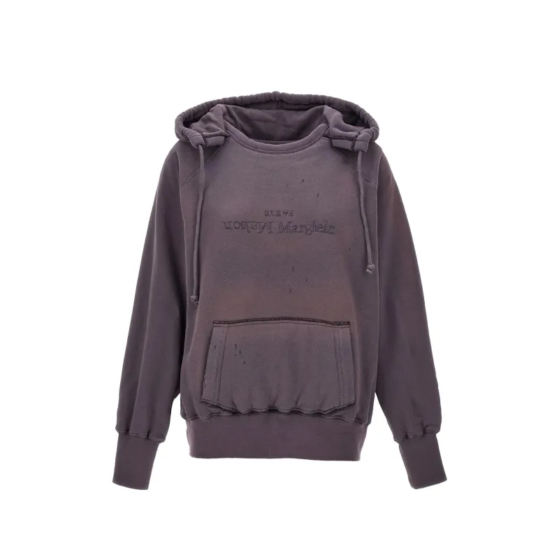Maison Margiela Cotton Hooded Sweatshirt sold by Siebentaschen