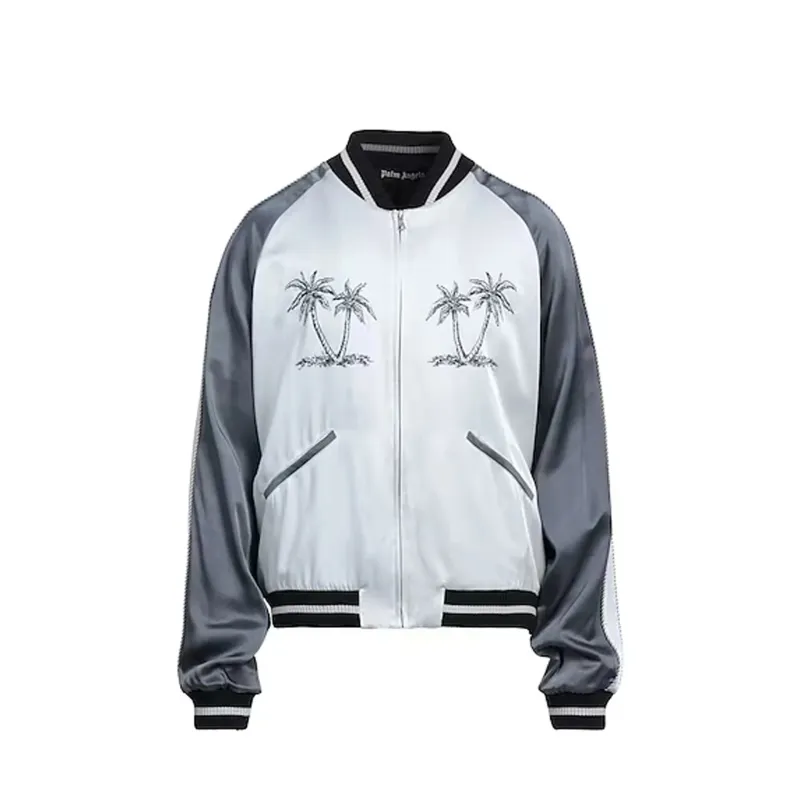 Palm Angels Palms Souvenir Bomber Jacket sold by Siebentaschen