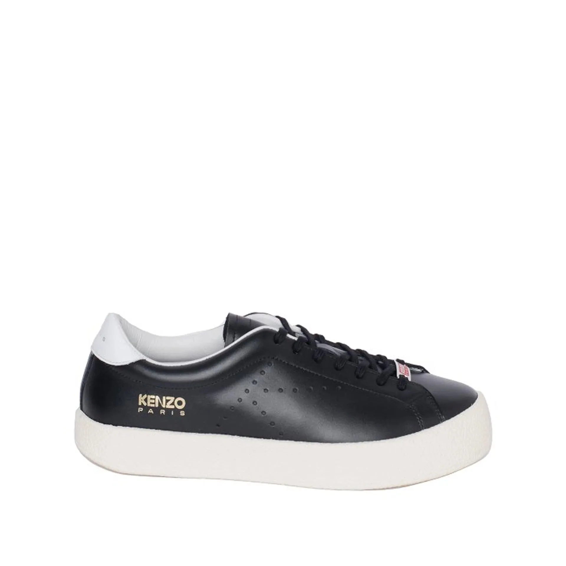 Kenzo Leather Sneakers sold by Siebentaschen