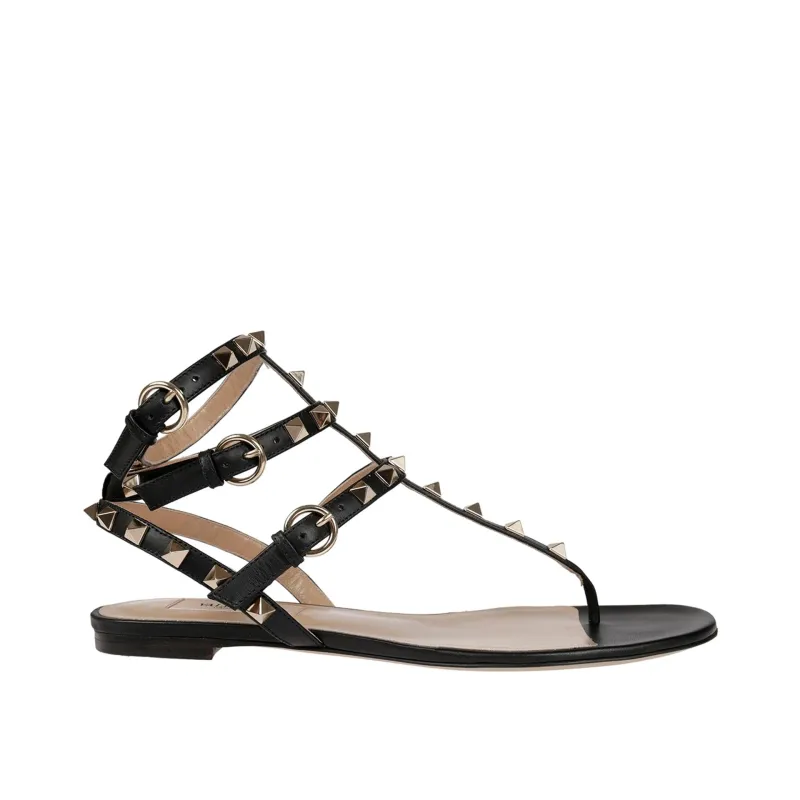 Valentino Garavani Rockstud Flip-Flop Sandals sold by Siebentaschen