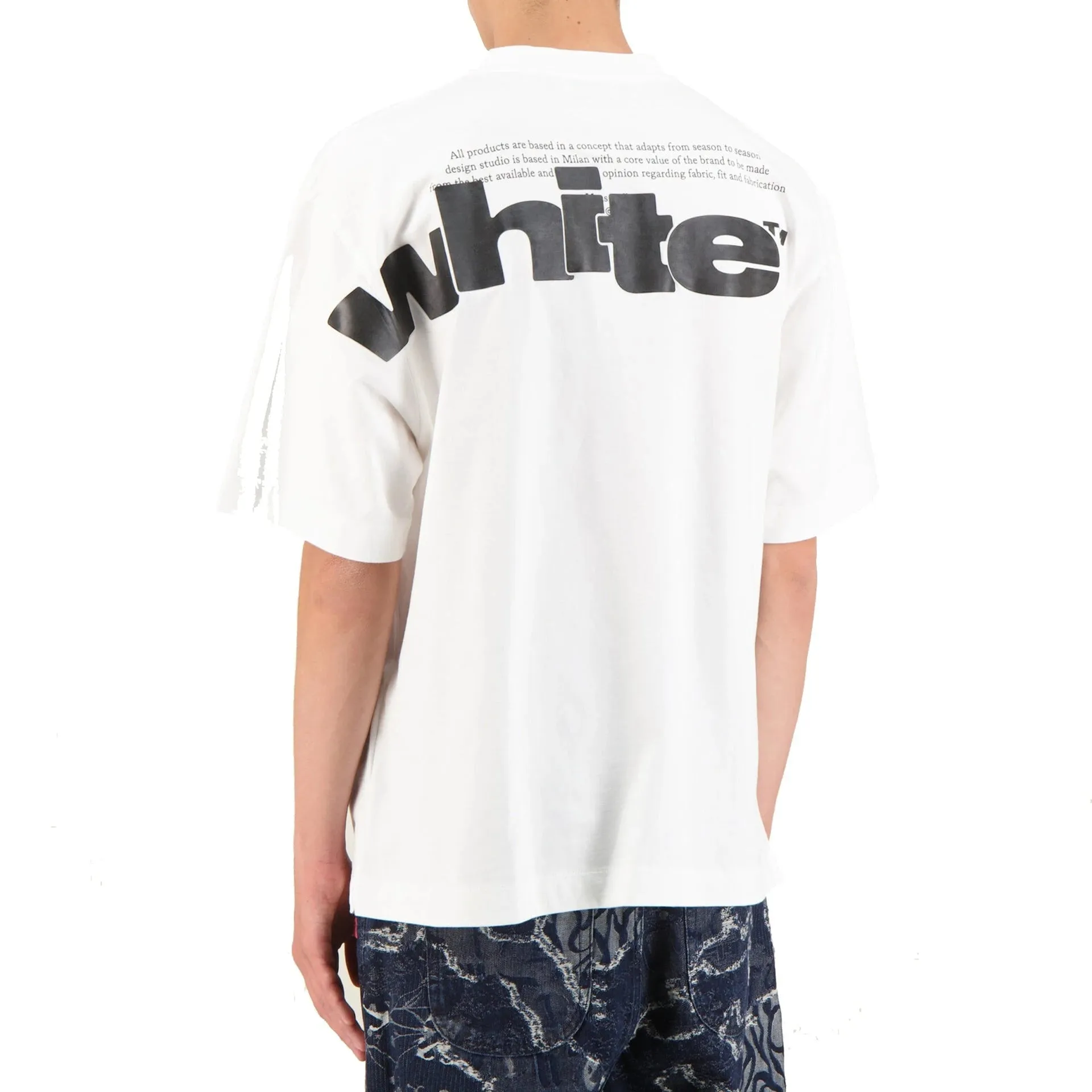 Off-White Shared logo skate T-shirt sold by Siebentaschen product image thumbnail 3
