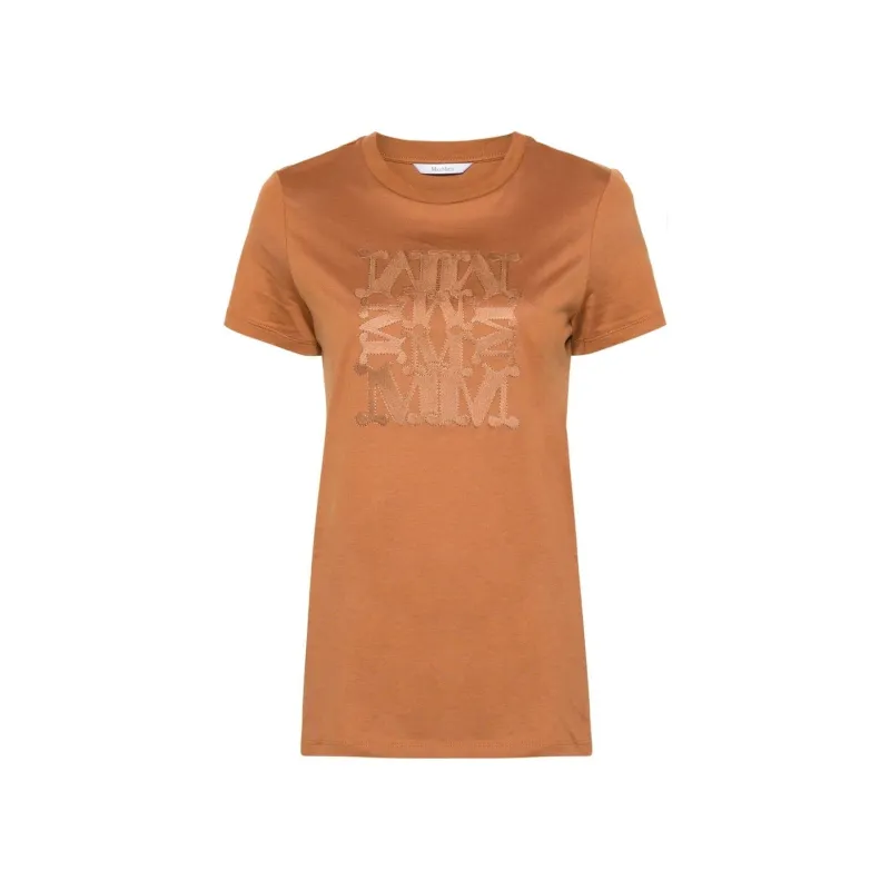 Max Mara Taverna Cotton T-Shirt sold by Siebentaschen