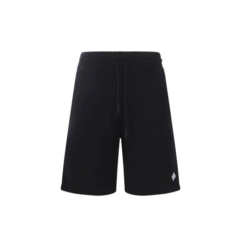 Marcelo Burlon Cotton Basket Shorts sold by Siebentaschen