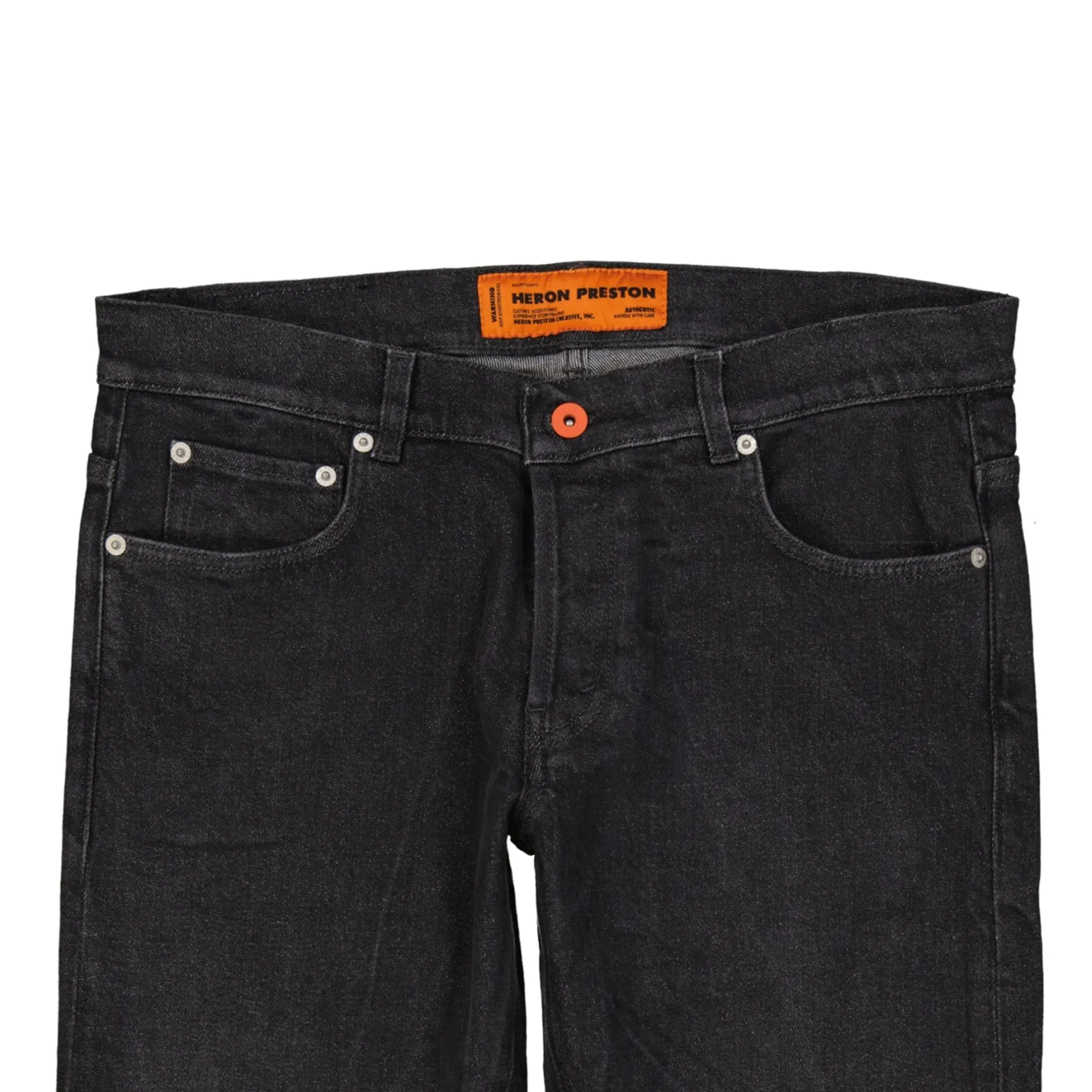 Heron Preston Cotton Denim Slim Jeans sold by Siebentaschen product image thumbnail 3
