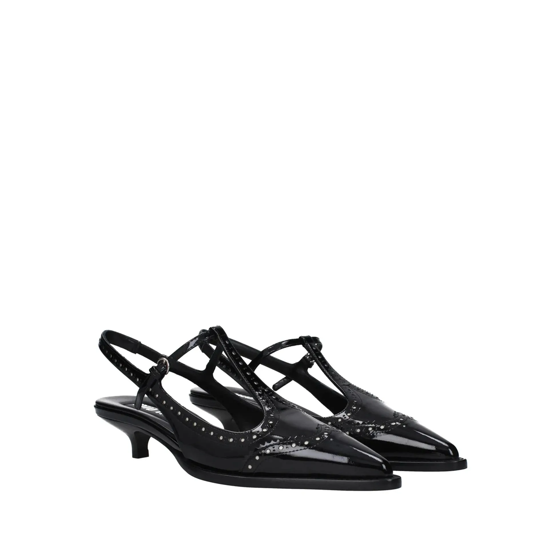 Miu Miu Leather Slingback Pumps sold by Siebentaschen product image thumbnail 2