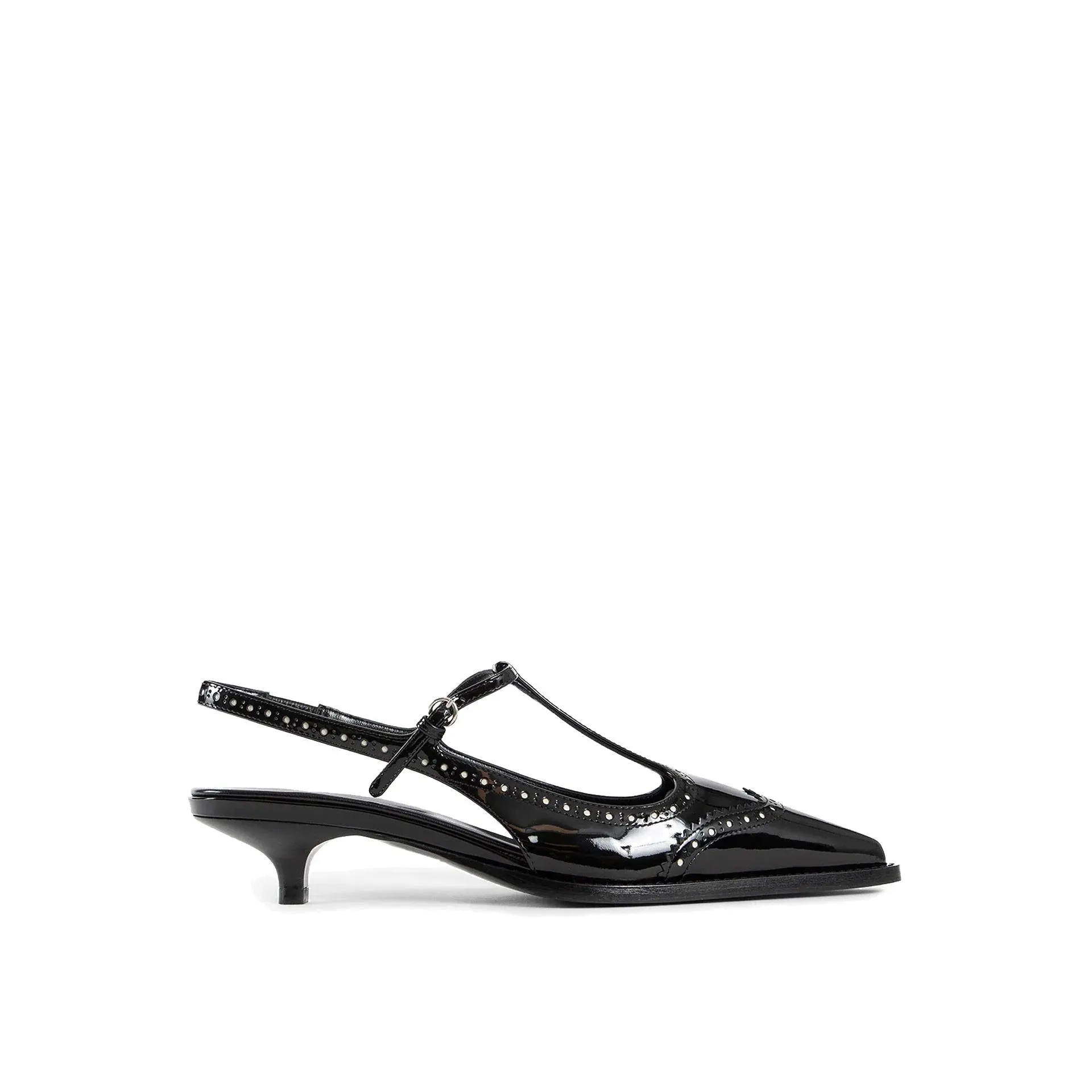 Miu Miu Leather Slingback Pumps sold by Siebentaschen