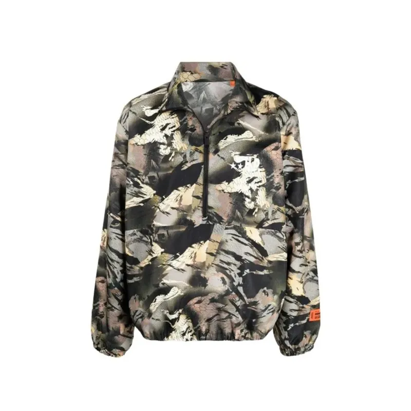 Heron Preston Camouflage Winkbreaker sold by Siebentaschen