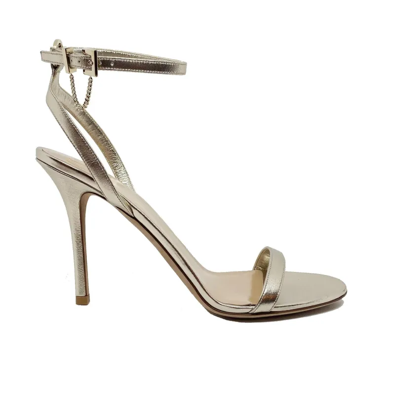 Valentino Leather Heel Sandals sold by Siebentaschen