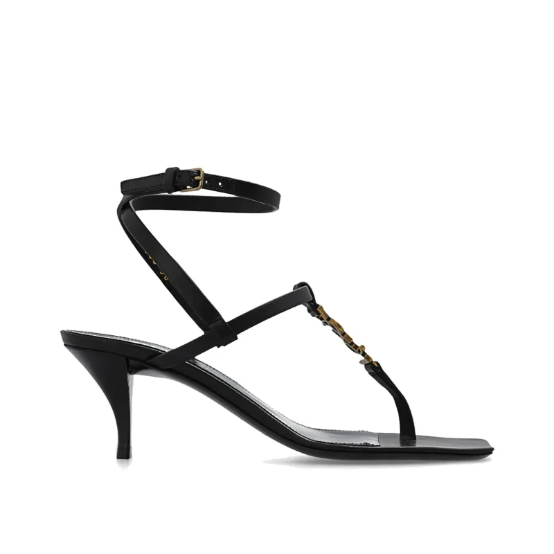 Saint Laurent Cassandra Heeled Sandals sold by Siebentaschen