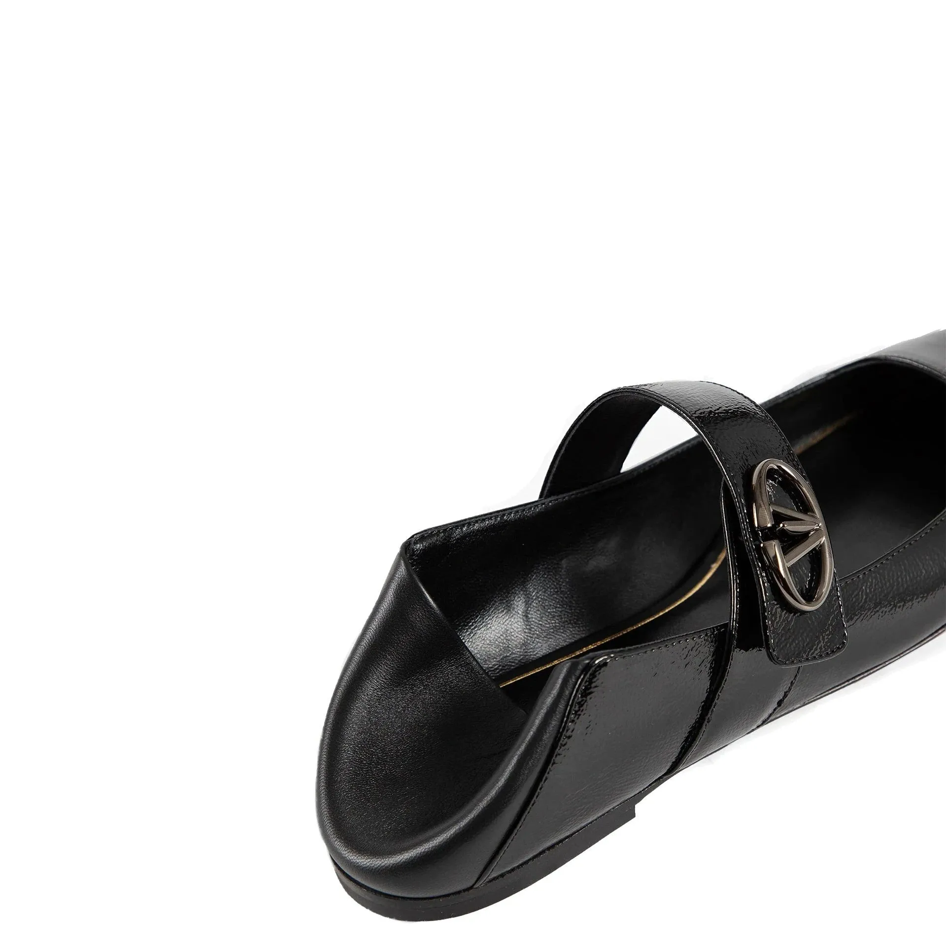 Valentino Garavani Leather Locker Ballerina Flats sold by Siebentaschen product image thumbnail 4