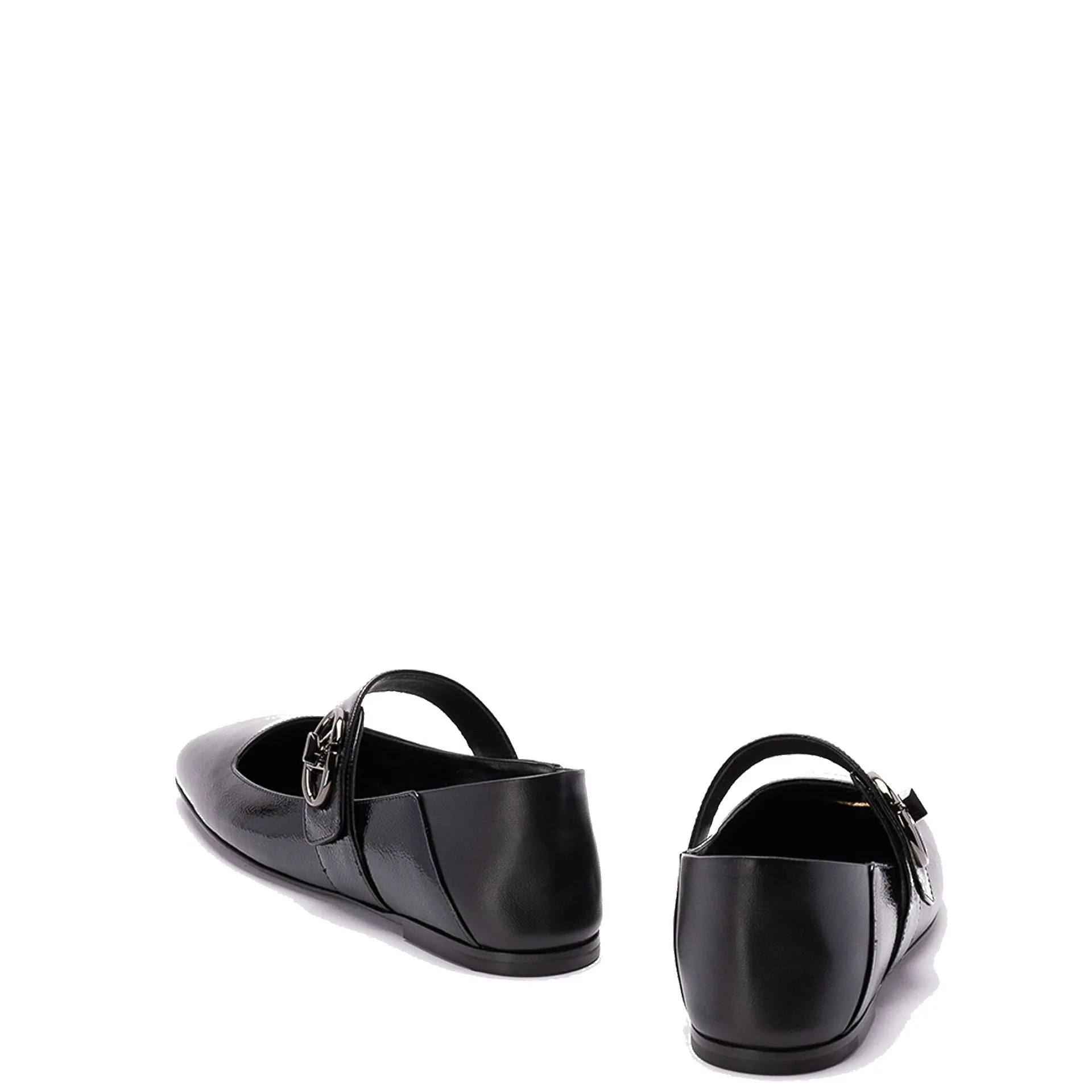 Valentino Garavani Leather Locker Ballerina Flats sold by Siebentaschen product image thumbnail 3