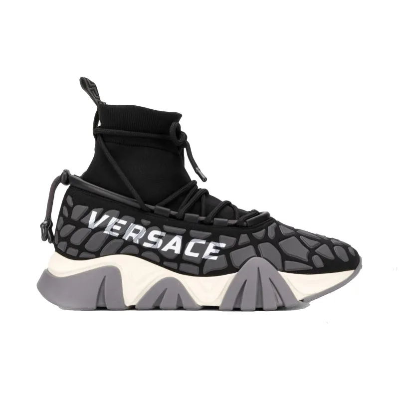 Versace Squalo Drawstring Sneakers sold by Siebentaschen