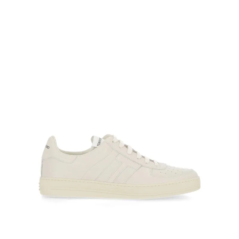 Tom Ford Leather Logo Sneakers sold by Siebentaschen